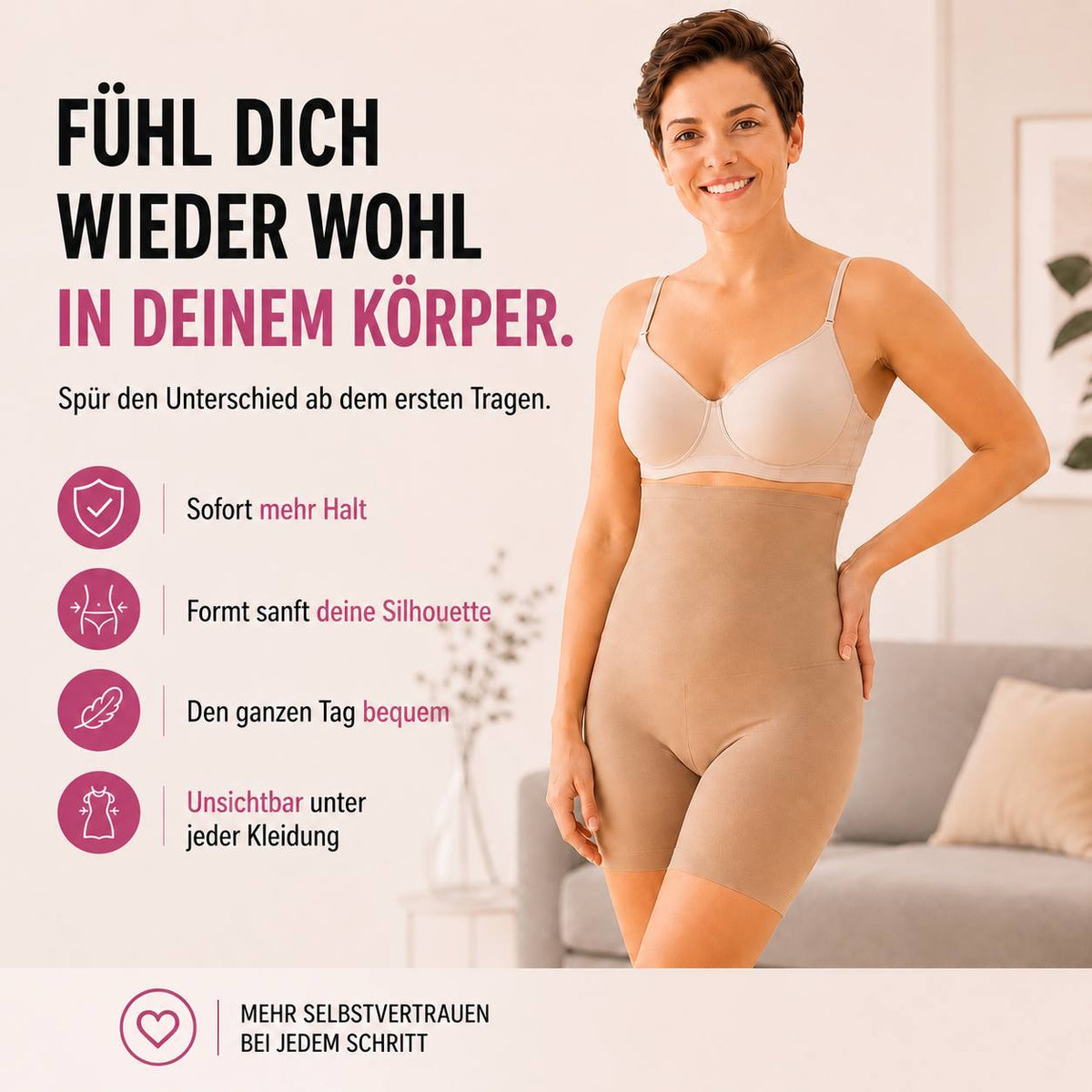 Bellyshape ☁️ Unsichtbar unter jeder Kleidung