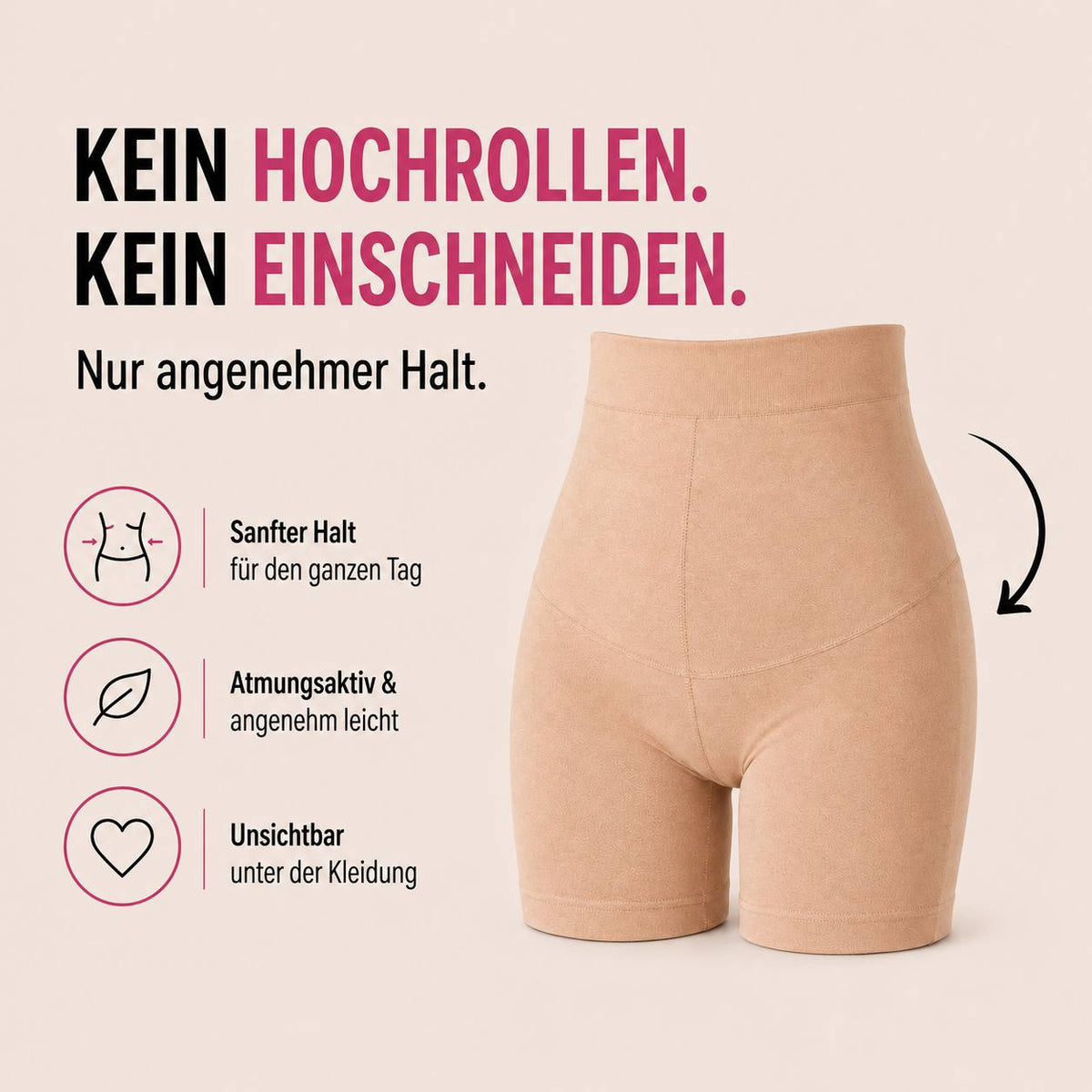 Bellyshape ☁️ Unsichtbar unter jeder Kleidung